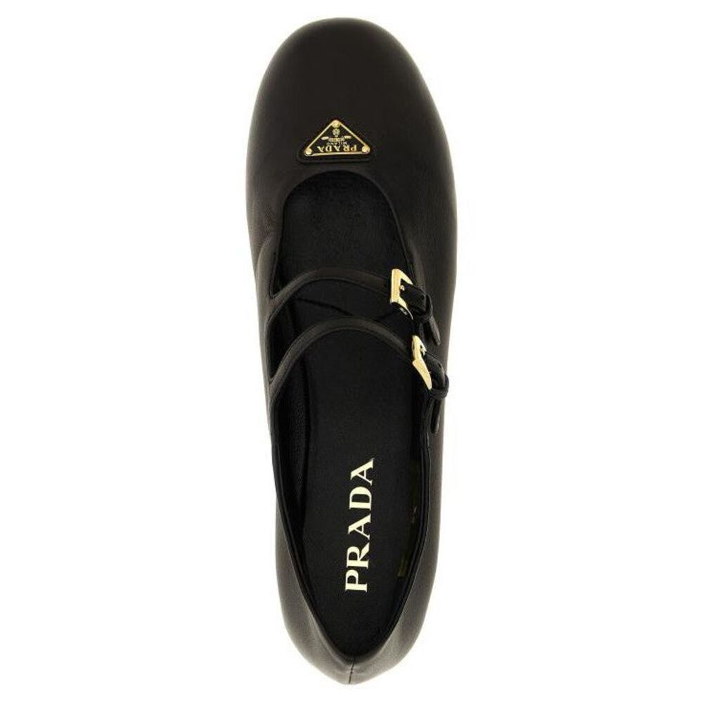 Leather Ballerina Shoes - Picture 7 of 8